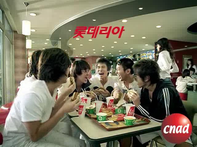 Shinhwa.汉堡  lotteria乐天利